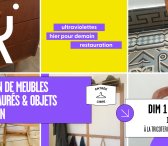 Salon de meubles restaurés et objets design 