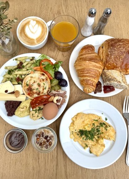 Un buffet gourmand et responsable